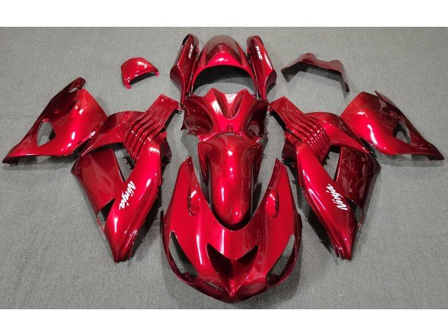 Rojo Brillante 06-11 ZX14R Carenados Moto Rojo Brillante 06-11 ZX14R Carenados Moto