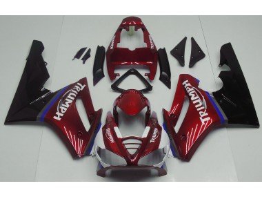 Rojo Brillante 09-12 Daytona 675 Carenados Moto