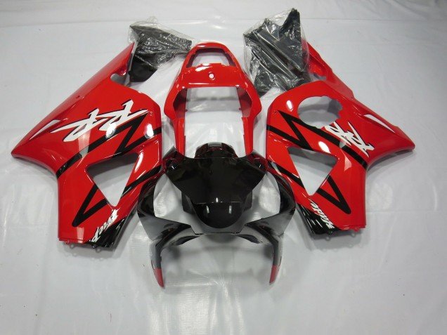 Rojo Brillante & Negro 02-03 CBR954RR Carenados Moto Rojo Brillante & Negro 02-03 CBR954RR Carenados Moto