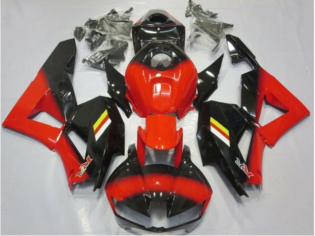 Rojo Brillante & Negro 13-23 CBR600RR Carenados Moto Rojo Brillante & Negro 13-23 CBR600RR Carenados Moto