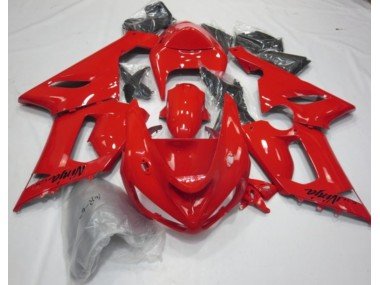 Rojo Brillo 05-06 ZX6R Carenados Moto