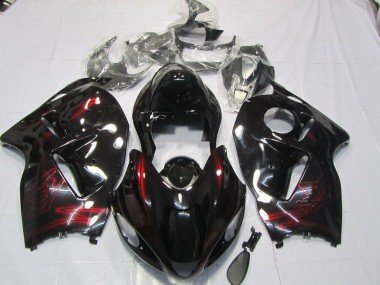 Rojo Brillo Profundo 97-07 GSXR 1300 Carenados Moto
