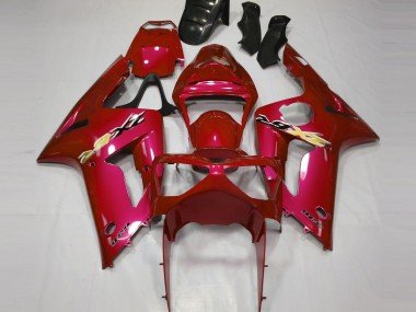 Rojo Caramelo 03-04 ZX6R Carenados Moto