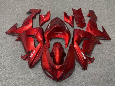 Rojo Caramelo 06-07 ZX10R Carenados Moto