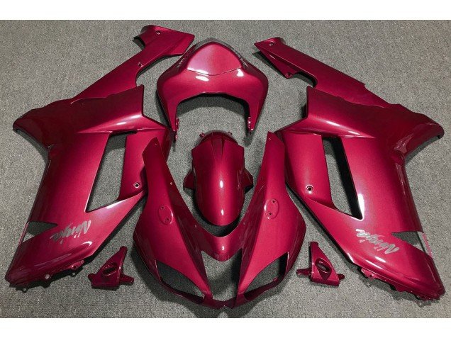 Rojo Caramelo 07-08 ZX6R Carenados Moto Rojo Caramelo 07-08 ZX6R Carenados Moto