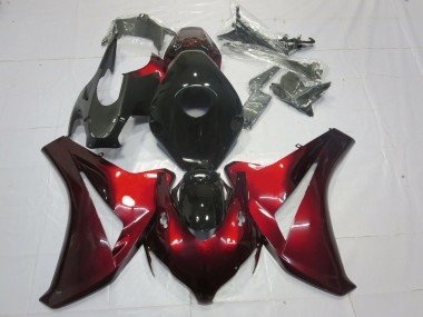 Rojo Caramelo & Negro 08-11 CBR1000RR Carenados Moto