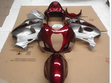 Rojo D Plata 97-07 GSXR 1300 Carenados Moto