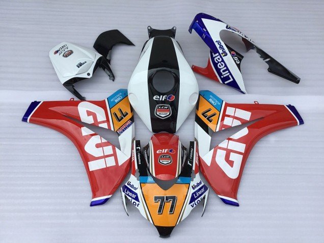 Rojo Elf 08-11 CBR1000RR Carenados Moto Rojo Elf 08-11 CBR1000RR Carenados Moto