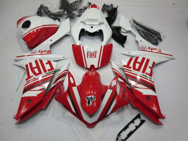 Rojo Fiat 07-08 R1 Carenados Moto Rojo Fiat 07-08 R1 Carenados Moto