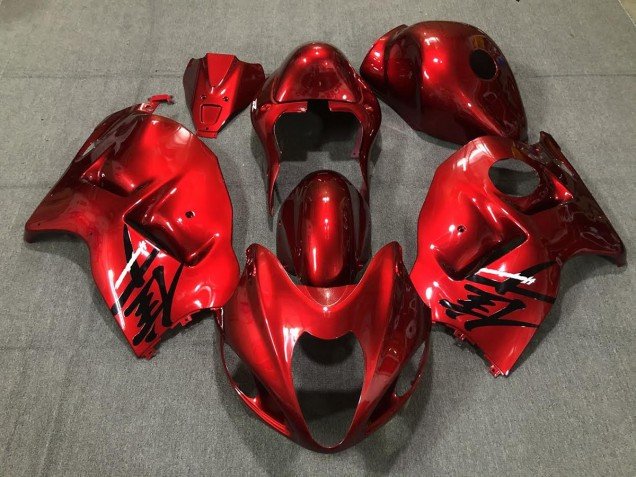 Rojo Fuego Brillo 97-07 GSXR 1300 Carenados Moto