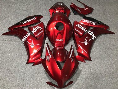 Rojo Intenso Personalizado 12-16 CBR1000RR Carenados Moto