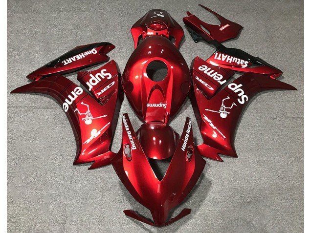 Rojo Intenso Personalizado 12-16 CBR1000RR Carenados Moto Rojo Intenso Personalizado 12-16 CBR1000RR Carenados Moto