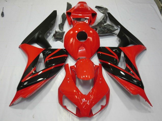 Rojo & Negro 06-07 CBR1000RR Carenados Moto Rojo & Negro 06-07 CBR1000RR Carenados Moto