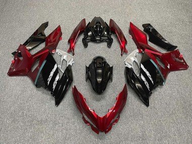 Rojo & Negro 18-23 Ninja 400 Carenados Moto