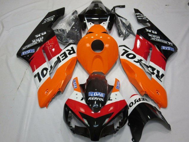 Rojo Negro Mate 04-05 CBR1000RR Carenados Moto Rojo Negro Mate 04-05 CBR1000RR Carenados Moto