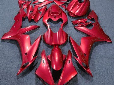 Rojo Sólido 04-06 R1 Carenados Moto