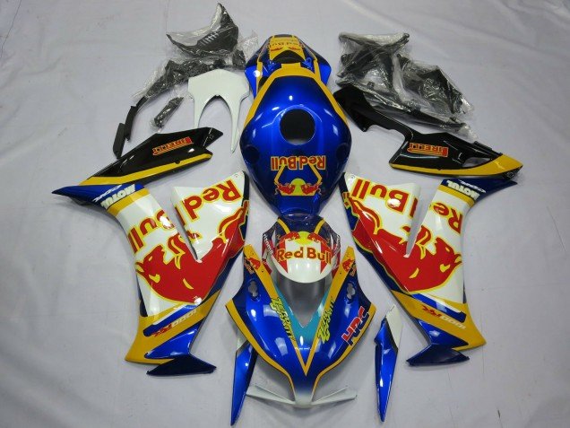 Rojo Toro Amarillo 12-16 CBR1000RR Carenados Moto Rojo Toro Amarillo 12-16 CBR1000RR Carenados Moto