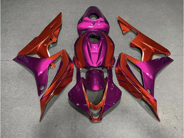 Rojo Violáceo 07-08 CBR600RR Carenados Moto Rojo Violáceo 07-08 CBR600RR Carenados Moto