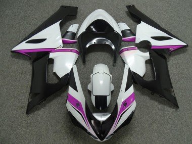 Rosa Blanco & Negro 05-06 ZX6R Carenados Moto