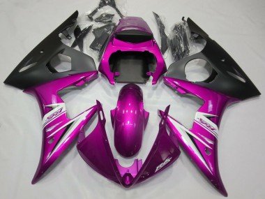 Rosa Brillante & Blanco 03-04 R6 Carenados Moto