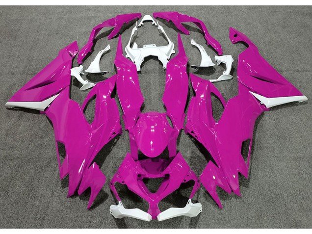 Rosa Brillante & Blanco 19-23 ZX6R Carenados Moto