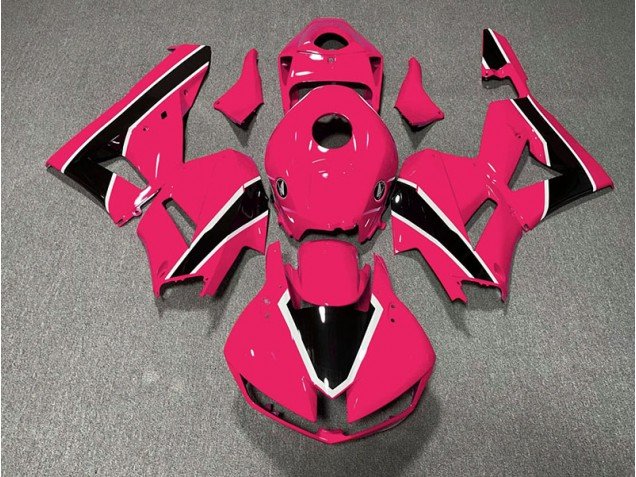 Rosa Brillante Brillante & Negro 13-23 CBR600RR Carenados Moto Rosa Brillante Brillante & Negro 13-23 CBR600RR Carenados Moto