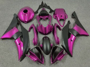 Rosa & Negro Mate 08-16 R6 Carenados Moto