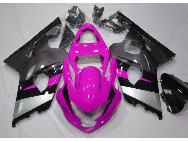 Rosa & Plata 04-05 GSXR 600-750 Carenados Moto Rosa & Plata 04-05 GSXR 600-750 Carenados Moto