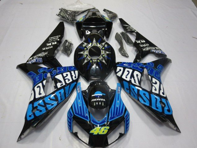 Rossi Azul Brillante 06-07 CBR1000RR Carenados Moto Rossi Azul Brillante 06-07 CBR1000RR Carenados Moto