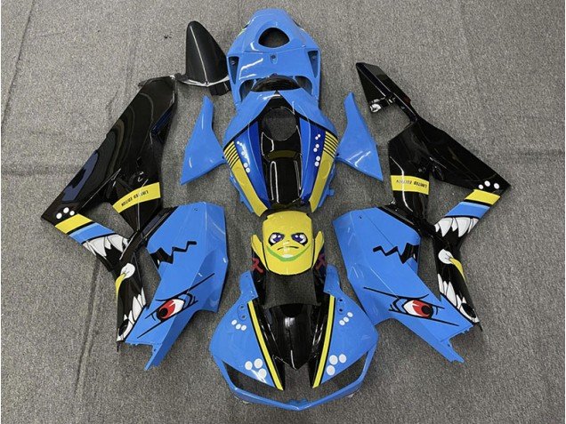 Tiburón Azul 13-23 CBR600RR Carenados Moto Tiburón Azul 13-23 CBR600RR Carenados Moto