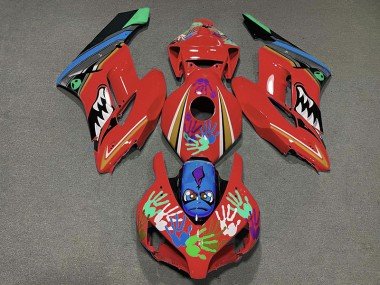 Tiburón Rojo 04-05 CBR1000RR Carenados Moto