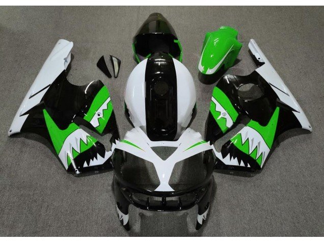 Tiburón Verde 02-05 ZX12R Carenados Moto Tiburón Verde 02-05 ZX12R Carenados Moto