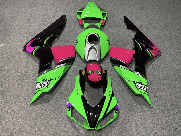 Tiburón Verde 06-07 CBR1000RR Carenados Moto Tiburón Verde 06-07 CBR1000RR Carenados Moto