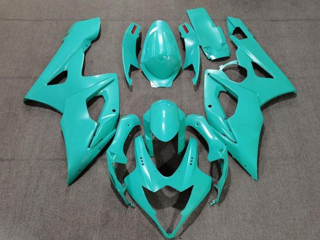 Verde Azulado 05-06 GSXR 1000 Carenados Moto