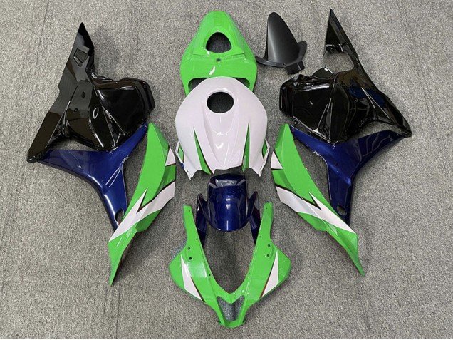 Verde & Blanco 09-12 CBR600RR Carenados Moto Verde & Blanco 09-12 CBR600RR Carenados Moto
