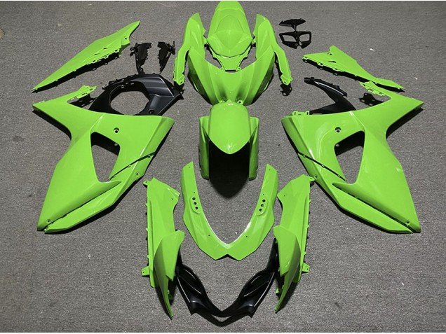 Verde Brillante 09-16 GSXR 1000 Carenados Moto Verde Brillante 09-16 GSXR 1000 Carenados Moto