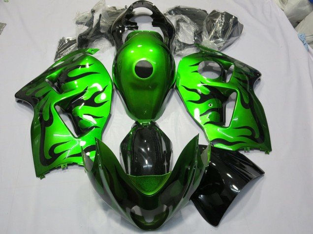 Verde Brillante 97-07 GSXR 1300 Carenados Moto Verde Brillante 97-07 GSXR 1300 Carenados Moto