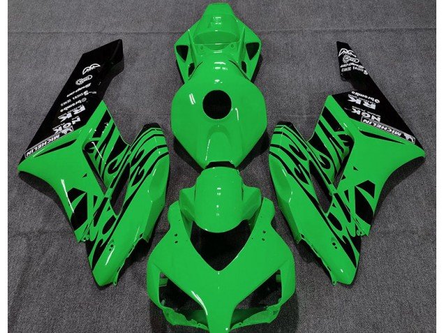 Verde Brillante Llama 04-05 CBR1000RR Carenados Moto Verde Brillante Llama 04-05 CBR1000RR Carenados Moto