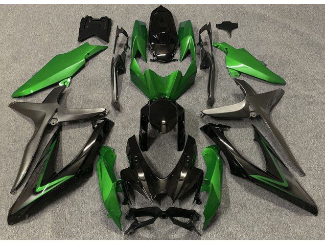 Verde Brillante & Verde R 08-10 GSXR 600-750 Carenados Moto Verde Brillante & Verde R 08-10 GSXR 600-750 Carenados Moto