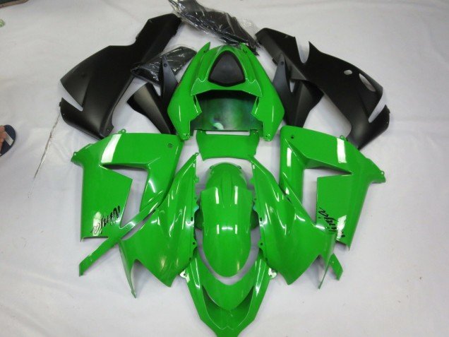 Verde Brillo 04-05 ZX10R Carenados Moto Verde Brillo 04-05 ZX10R Carenados Moto