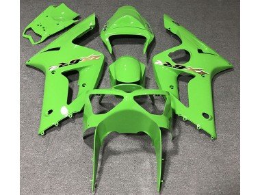 Verde Claro 03-04 ZX6R Carenados Moto