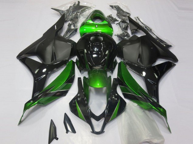 Verde Especial Negro Mate 09-12 CBR600RR Carenados Moto Verde Especial Negro Mate 09-12 CBR600RR Carenados Moto