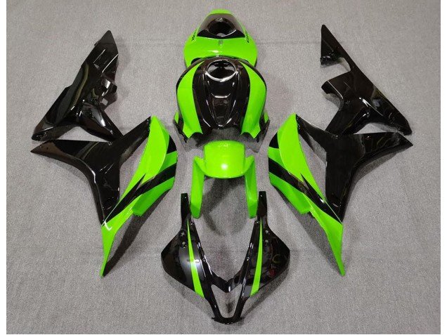 Verde Lima & Negro 07-08 CBR600RR Carenados Moto Verde Lima & Negro 07-08 CBR600RR Carenados Moto