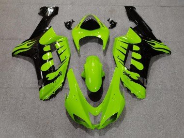 Verde Llama 07-08 ZX6R Carenados Moto
