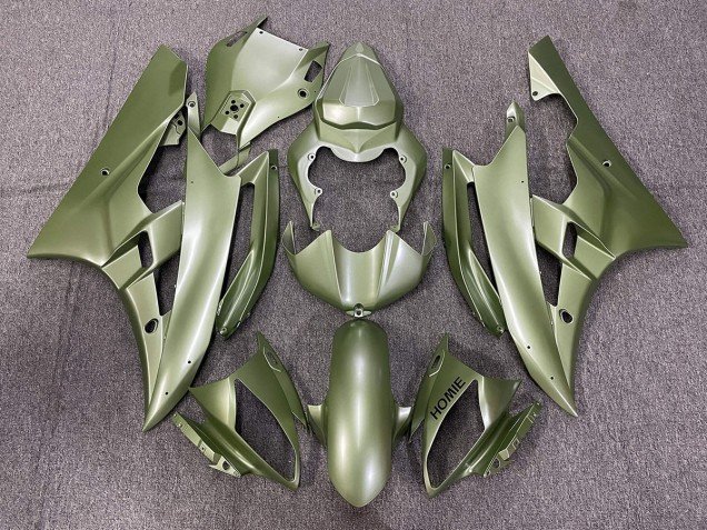 Verde Mate 06-07 R6 Carenados Moto Verde Mate 06-07 R6 Carenados Moto