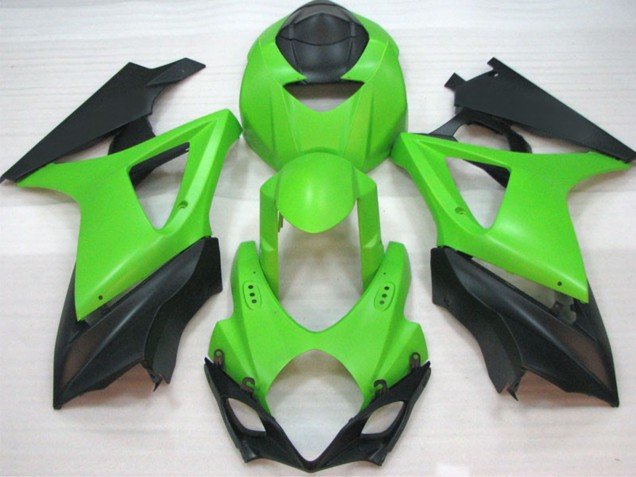 Verde Mate 07-08 GSXR 1000 Carenados Moto Verde Mate 07-08 GSXR 1000 Carenados Moto