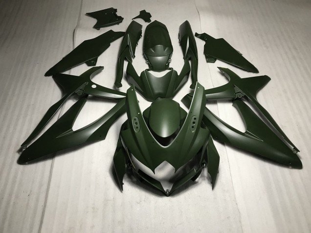 Verde Mate 08-10 GSXR 600-750 Carenados Moto Verde Mate 08-10 GSXR 600-750 Carenados Moto