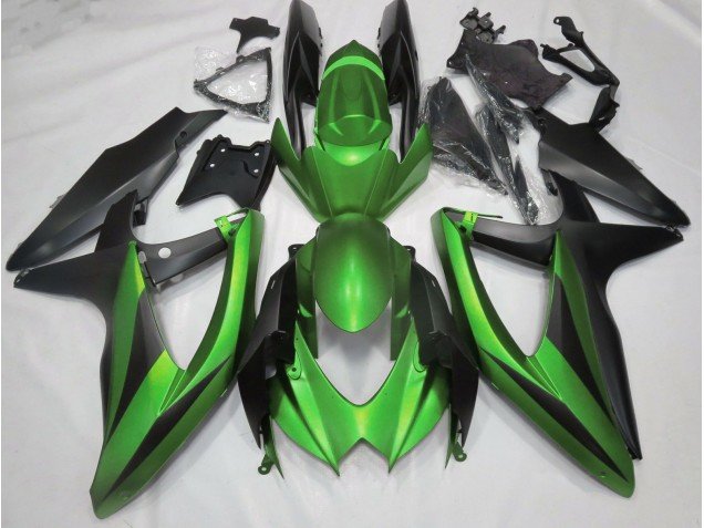 Verde Mate Sin R 08-10 GSXR 600-750 Carenados Moto Verde Mate Sin R 08-10 GSXR 600-750 Carenados Moto