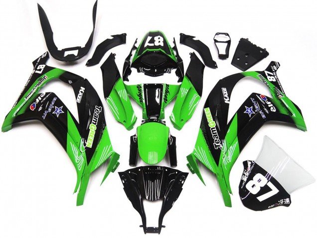 Verde & Negro 16-19 ZX10R Carenados Moto Verde & Negro 16-19 ZX10R Carenados Moto