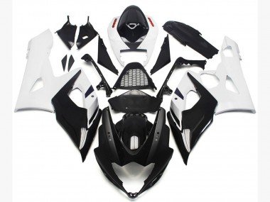 Vibrante Azul Brillante & Negro Mate 05-06 GSXR 1000 Carenados Moto